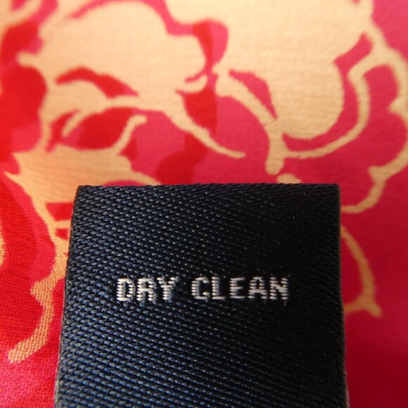 SiLK Vintage 90s Ann Taylor Petites Babydoll 2pc Slip Dress Floral Surplice Bust - Picture 9 of 10